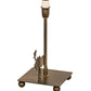 Meyda Lighting Lone Moose 11" Antique Copper Table Lamp Base