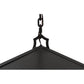 Meyda Lighting Lone Pine 37" 4-Light Timeless Bronze Pendant Light With Clear Seeded Shade Glass