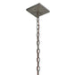 Meyda Lighting Lone Pine Needle 12" Timeless Bronze Pendant Light With Honey Art Shade Glass