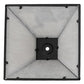 Meyda Lighting Loon 11" Textured Black Frame With Whitestone Acrylic Shade