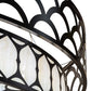 Meyda Lighting Lorea 120" LED Oil Rubbed Bronze Chandelier With Creme Carrara Idalight Shade