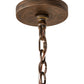 Meyda Lighting Lorenzo 48" 12-Light 2-Tier Classic Rust Chandelier With Ivory Faux Candlelight