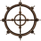 Meyda Lighting Lorenzo 48" 12-Light 2-Tier Classic Rust Chandelier With Ivory Faux Candlelight