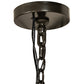 Meyda Lighting Loxley 231219 96" 32-Light Timeless Bronze Chandelier