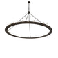 Meyda Lighting Loxley 231219 96" 32-Light Timeless Bronze Chandelier