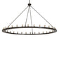 Meyda Lighting Loxley 231219 96" 32-Light Timeless Bronze Chandelier