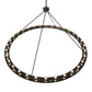 Meyda Lighting Loxley 231219 96" 32-Light Timeless Bronze Chandelier