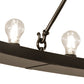 Meyda Lighting Loxley 231219 96" 32-Light Timeless Bronze Chandelier