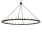 Meyda Lighting Loxley 231219 96" 32-Light Timeless Bronze Chandelier