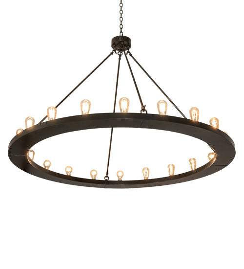 Meyda Lighting Loxley 241212 60" 20-Light Timeless Bronze Chandelier