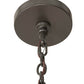 Meyda Lighting Loxley 36" 18-Light Timeless Bronze Chandelier With Clear Seeded Shade Glass