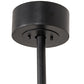 Meyda Lighting Loxley 46" 12-Light Textured Black Cayuga Chandelier With Clear Shade Glass