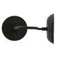 Meyda Lighting Loxley 5" Oil Rubbed Bronze Wall Sconce With Amber Faux Candlelight