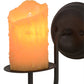 Meyda Lighting Loxley 5" Oil Rubbed Bronze Wall Sconce With Amber Faux Candlelight