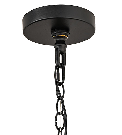 Meyda Lighting Loxley 60" 20-Light Textured Black Chandelier