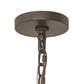 Meyda Lighting Loxley 60" 28-Light 2-Tier Timeless Bronze Chandelier With Clear Shade Glass