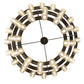 Meyda Lighting Loxley 70" 44-Light 3-Tier Oil Rubbed Bronze Horizon Ring Chandelier With Mercury Shade Glass