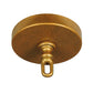 Meyda Lighting Lubovich 72" 18-Light 2-Tier Gilded Gold Chandelier With Gold Scavo Shade Glass