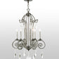 Meyda Lighting Lucerne 24" 6-Light Iron Ore Chandelier