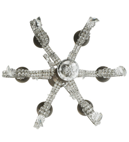 Meyda Lighting Lucerne 24" 6-Light Iron Ore Chandelier