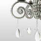Meyda Lighting Lucerne 24" 6-Light Iron Ore Chandelier