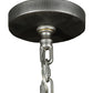 Meyda Lighting Lucerne 24" 6-Light Iron Ore Chandelier