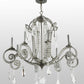 Meyda Lighting Lucerne 40" 8-Light Iron Ore Chandelier