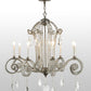 Meyda Lighting Lucerne 40" 8-Light Iron Ore Chandelier