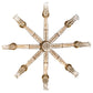 Meyda Lighting Lucerne 40" 8-Light Transparent Gold Chandelier