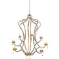 Meyda Lighting Lumierre 68" 8-Light Champagne Toast Chandelier With Ivory Faux Candlelight