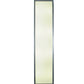 Meyda Lighting Lumina 72" 8-Light Sparkle Silver Flush Mount Light With White Trilam Textrene Shade