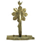 Meyda Lighting Lynda 6" Corinth Wall Sconce With Ivory Faux Candlelight