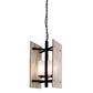 Meyda Lighting Macari 12" 2-Light Cajun Spice Pendant Light With Custom Acrylic Shade