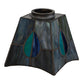 Meyda Lighting Mackintosh Leaf 7" Multi-Colored Stained Shade Glass