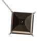 Meyda Lighting Madeline 23" 6-Light Timeless Bronze Pendant Light With Clear Seeded Shade Glass