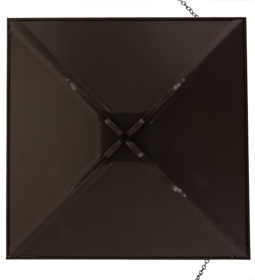 Meyda Lighting Madeline 46" 16-Lights Timeless Bronze Pendant Light With Clear Seeded Shade Glass