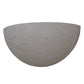 Meyda Lighting Madison 12" Gloss White Wall Sconce With Fleshtone Idalight Shade