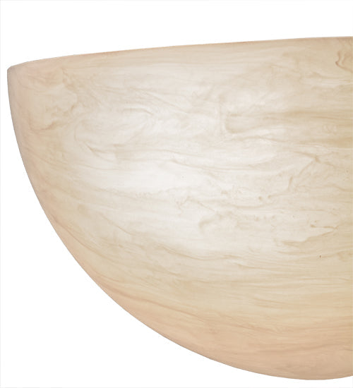 Meyda Lighting Madison 12" Gloss White Wall Sconce With Fleshtone Idalight Shade