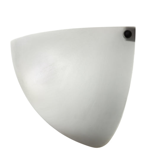 Meyda Lighting Madison 19" Textured Black Wall Sconce With White Angelwing Idalight Shade