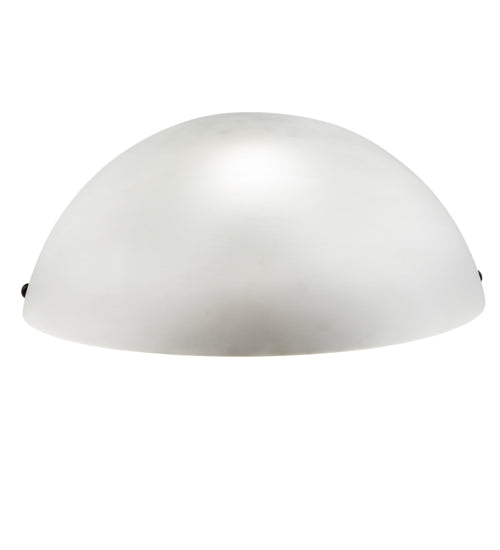 Meyda Lighting Madison 19" Textured Black Wall Sconce With White Angelwing Idalight Shade