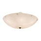 Meyda Lighting Madison 247932 60" 12-Light Nickel Semi-flush Mount Light With Whitestone Idalight Shade