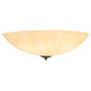 Meyda Lighting Madison 42" 10-Light Oil Rubbed Bronze Flush Mount Light With Beige Frosted Botticino Idalight Shade