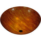 Meyda Lighting Madison 60" 12-Light Timeless Bronze Semi-flush Mount Ceiling Light With Ambra Siena Idalight Shade Glass