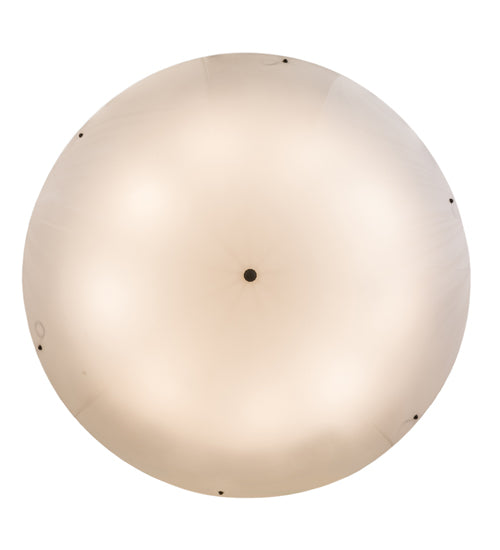 Meyda Lighting Madison 60" 9-Light Timeless Bronze Inverted Pendant Light With Statuario Idalight Shade Glass