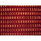 Meyda Lighting Maille 24" 4-Light Black Drum Pendant Light With Ruby Red Shade
