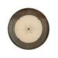 Meyda Lighting Maille 47"W x 86"H 6-Light Timeless Bronze Drum Pendant Light With Gold and Frosted White Idalight Shade