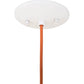 Meyda Lighting Malla Pelota 24" White Pendant Light With White Statuario Idalight Shade