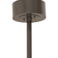 Meyda Lighting Maplewood 45" 12-Light Timeless Bronze Smythe Craftsman Pendant Light With Beige Linen & Amber Shade Glass