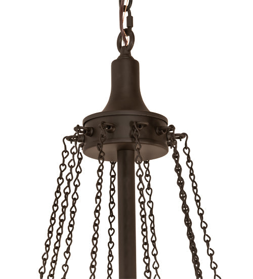 Meyda Lighting Marcie 60" 10-Light Oil Rubbed Bronze Chandelier