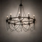 Meyda Lighting Marcie 60" 10-Light Oil Rubbed Bronze Chandelier